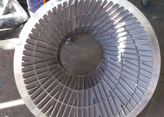 Stainless Steel Conical Refiner Plates Rotor Stator High Wear Resistant