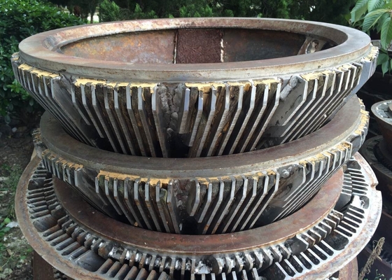Stainless Steel Conical Refiner Plates Rotor Stator High Wear Resistant