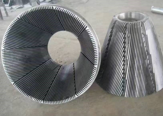 Stainless Steel Conical Refiner Plates Rotor Stator High Wear Resistant